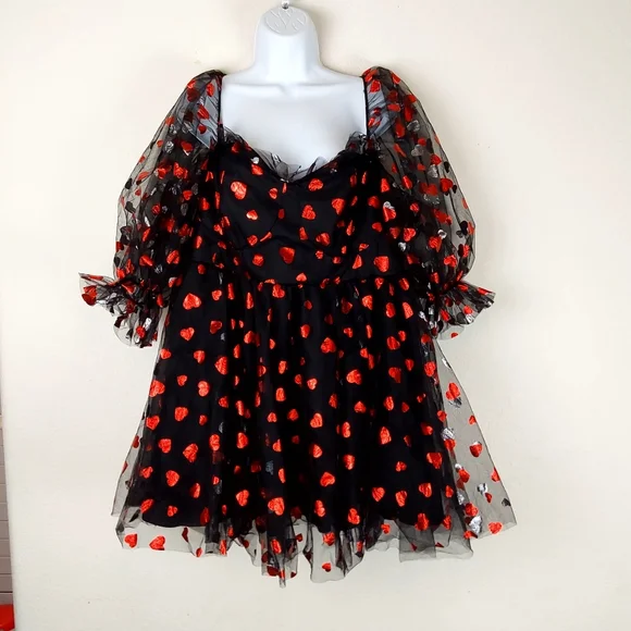 FOXBLOOD Queen Of Hearts | PARTY DRESS [LIMITED EDITION] - Picture 3 of 14